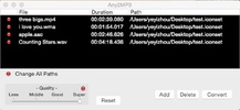Any2MP3 for Mac screenshot 1
