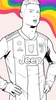 Draw Coloring Football Players screenshot 6