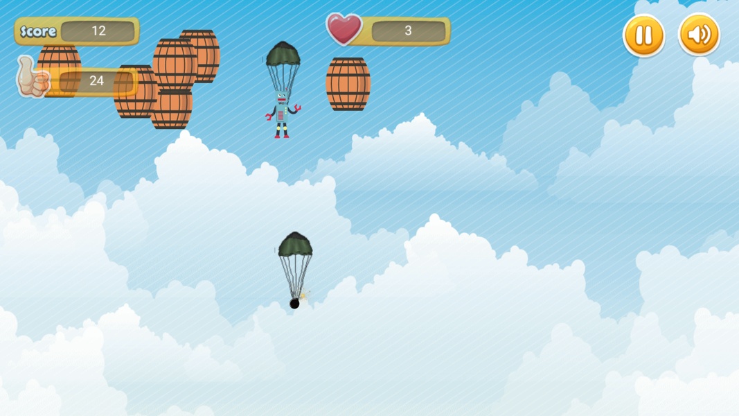 Parachute Invader - Preview 1