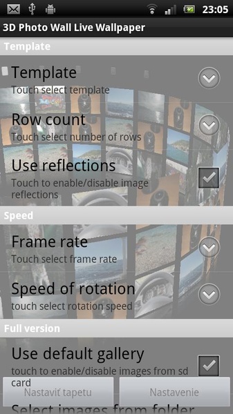 3D Photo Wall Live Wallpaper - Preview 2