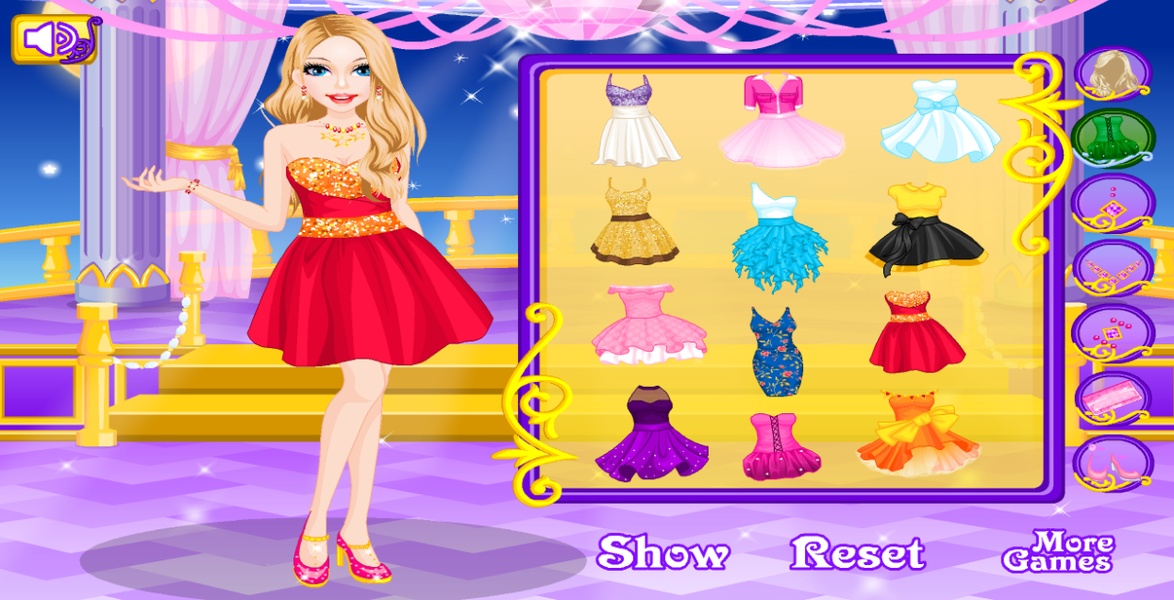 permainan fashion dress up Isadora™ main image 1