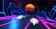 Neon Retro Racing screenshot 5