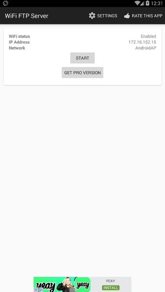 Wifi FTP Server - Preview 3