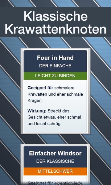 Krawatte binden LITE - Preview 7