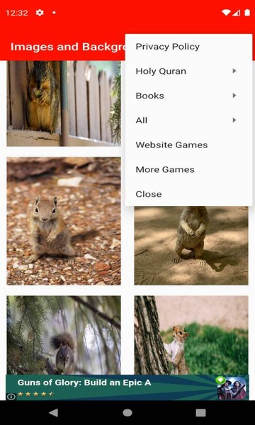 Images and Background of the squirrel 4k - Preview 1