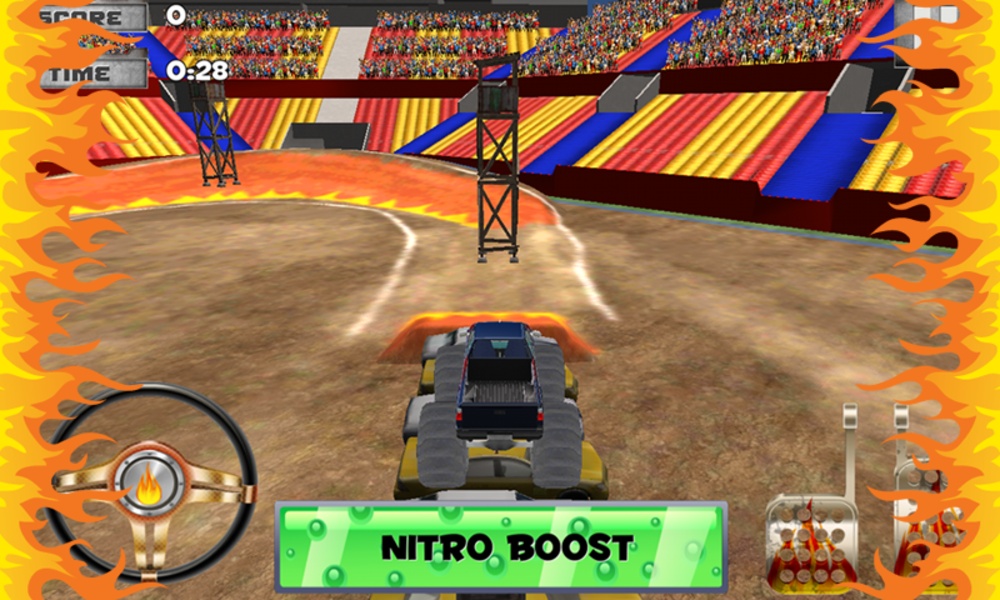 Crazy Driver Monster Truck 3D - Preview 2