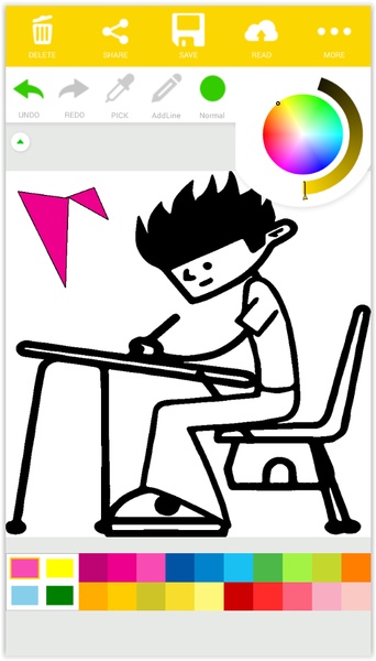 Coloring 100 Days School - Preview 4