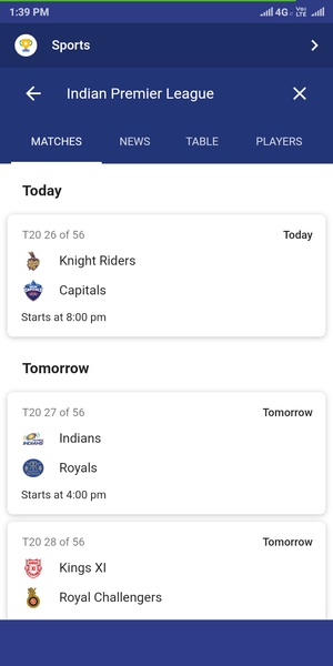 IPL Live Score - Preview 5