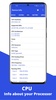 Device Info : System & CPU Info screenshot 5
