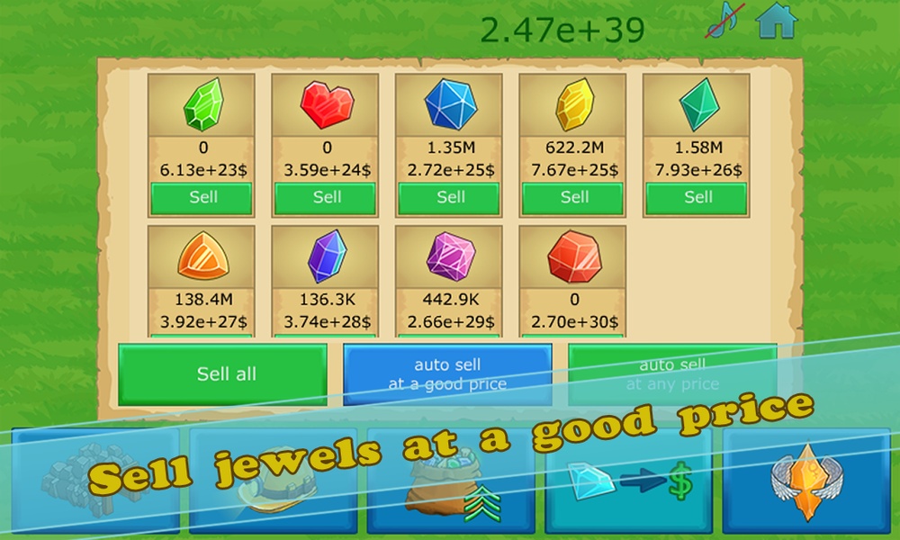 Gold gem idle - Preview 9
