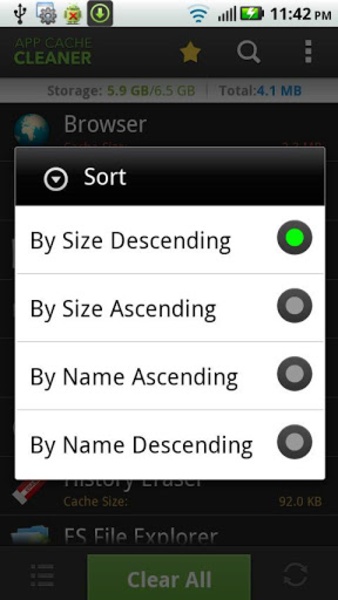 App Cache Cleaner - Preview 1