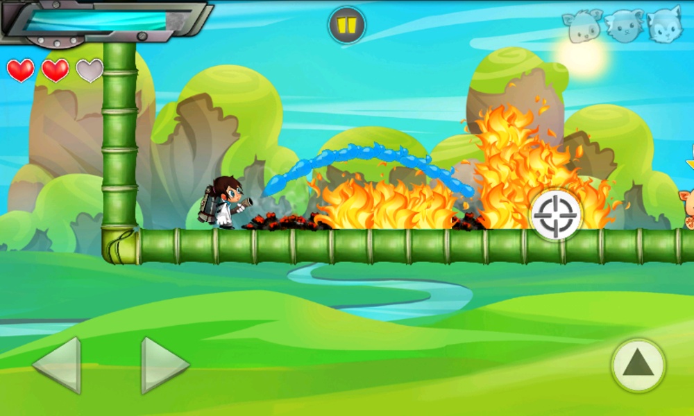 Gameplay Fireman -- Jogo de aventura para o seu Android - Android