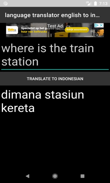language translator english to indonesian - Preview 2