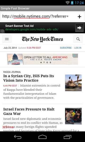 Simple Web Browser - Preview 1