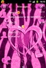 GO SMS Pink Theme Heart Zebra screenshot 5