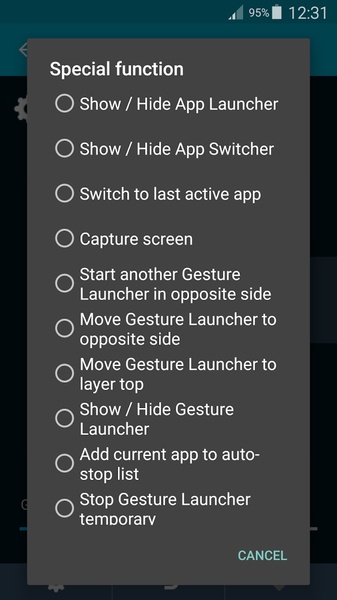 Back Button Gesture Launcher - Preview 2