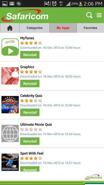 Safaricom Appstore - Preview 1