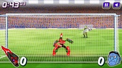 Alien Transform penalty power football game screenshot 2