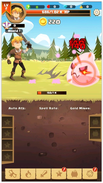 Clicker Knight: Idle Incremental RPG - Preview 2