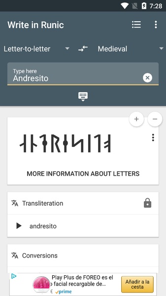 Write in Runic - Preview 3