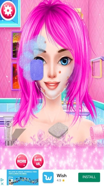 Pink Princess Makeup Salon : Games For Girls - Preview 7