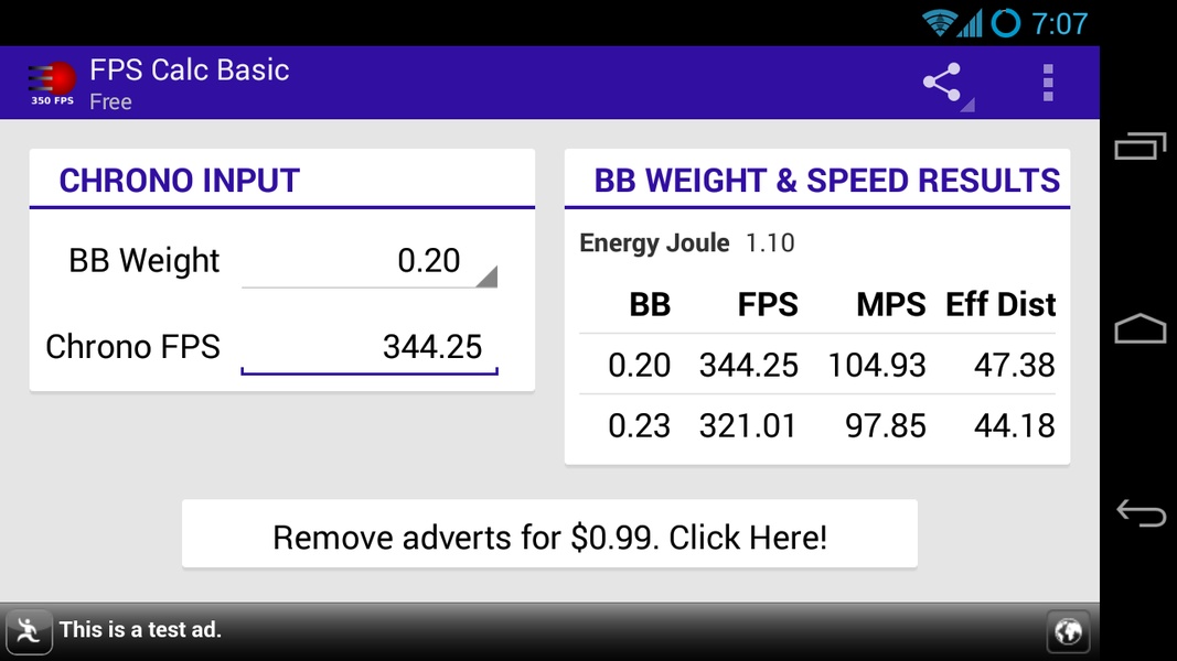 Airsoft FPS Calc Basic - Preview 13