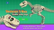T-Rex Dinosaur Fossils Robot screenshot 5