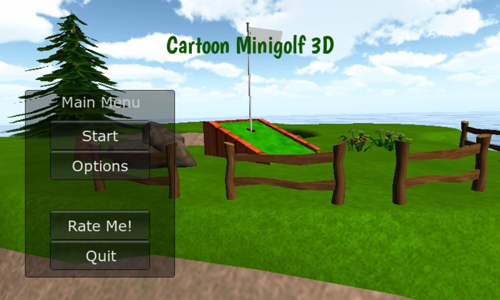 Cartoon Mini Golf Games 3D - Preview 1