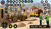 Construction Excavator Game 3D screenshot 1