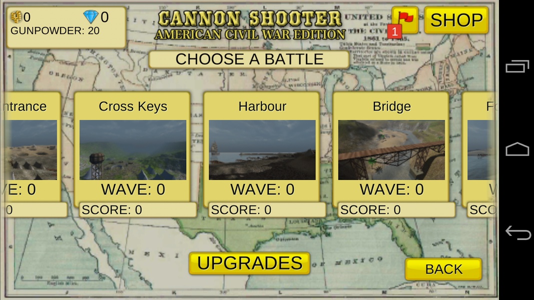 Cannon Shooter : US Civil War - Preview 2