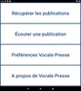 Vocale Presse screenshot 3