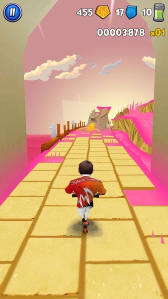 Messi Space Scooter Game - Preview 7