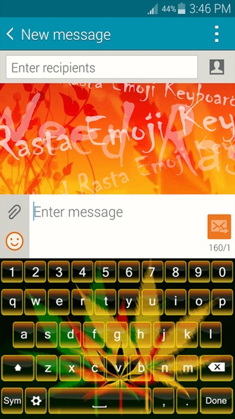 Weed Rasta Emoji Keyboard - Preview 7