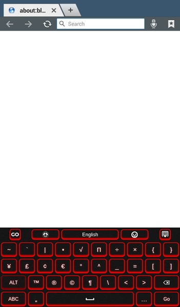 Red Keyboard Theme - Preview 4