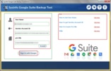 G Suite Backup Tool screenshot 3