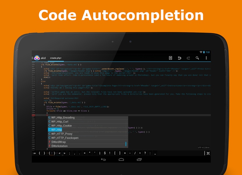 AWD - IDE For Web dev - Preview 8