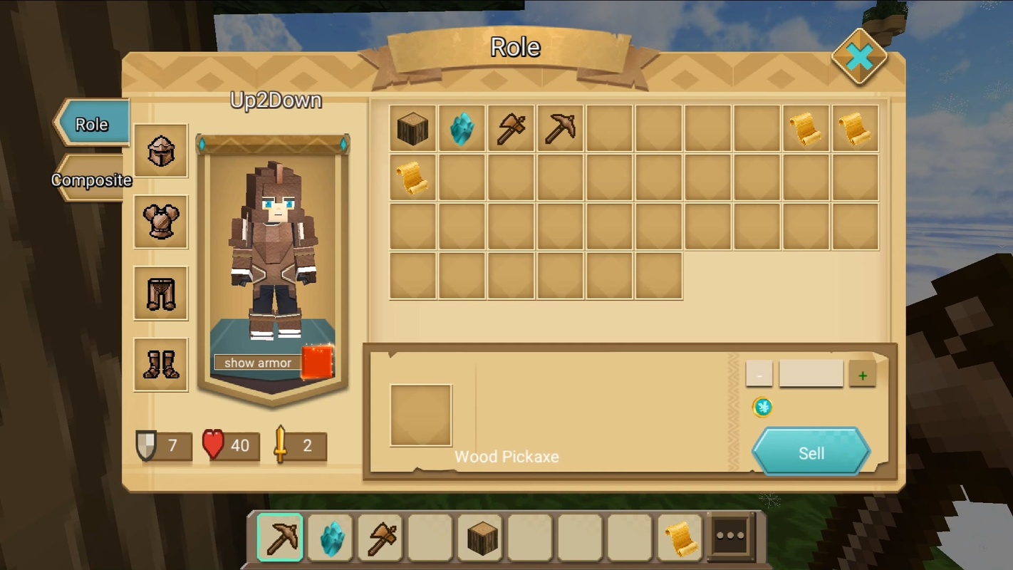 Блокмен го скай блок дома