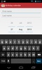 Geburtstagskalender screenshot 1