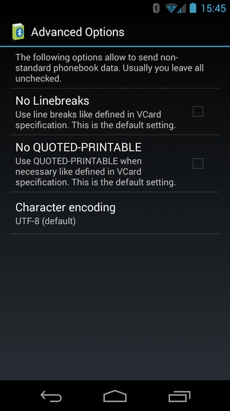 Bluetooth Phonebook (Trial) - Preview 1