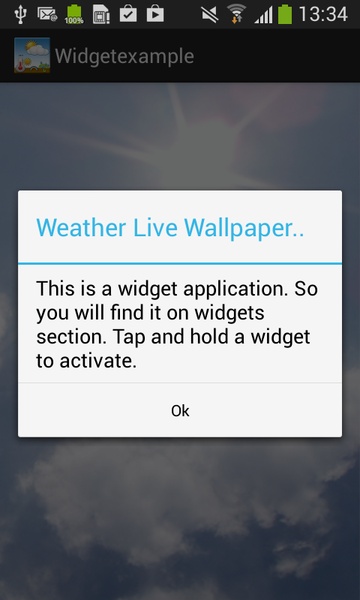 WeatherLiveWallpaper - Preview 2