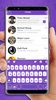 SMS Chat Purple Theme screenshot 5