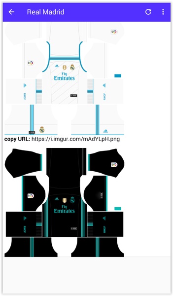 kits dream league soccer 2019 real