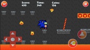 bleu hedgehog Runner Dash screenshot 4