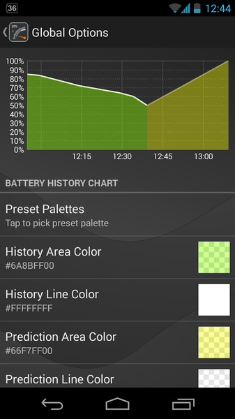 Gauge Battery Widget - Preview 2