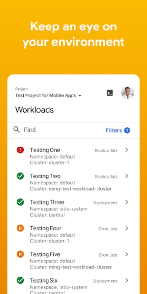 Google Cloud Console - Preview 3