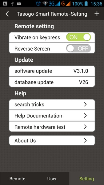 Tasogo Smart Remote - Preview 2