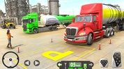 Oil Truck Parking Driving Game screenshot 1