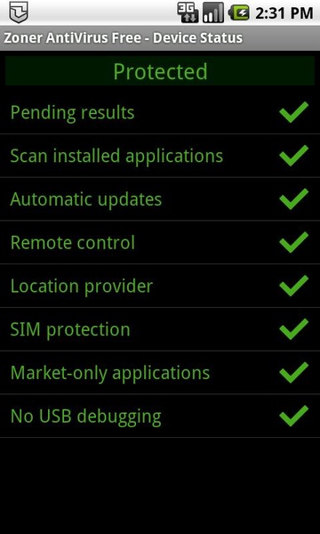 Zoner AntiVirus - Preview 4