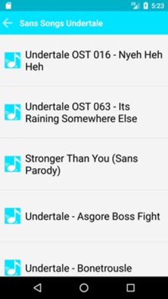 Sans Songs Undertale - Preview 2