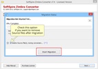 Zimbra Converter screenshot 4